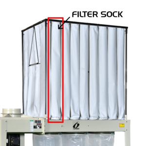 DCF-218, DCF-327, DC-4100 Filter Sock